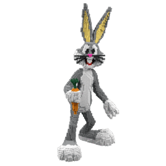 Patrón Bugs Bunny – fusebeads