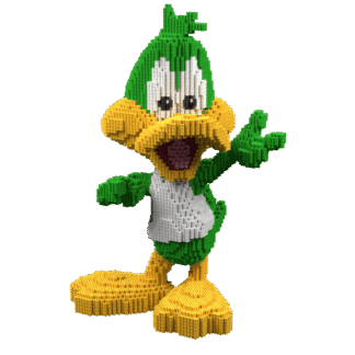 Patrón Plucky Duck – fusebeads