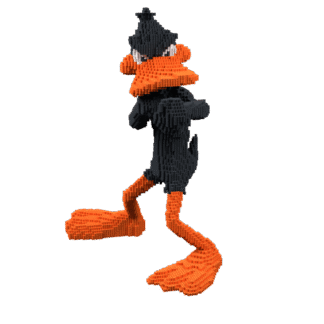 Patrón Duffy Duck – fusebeads