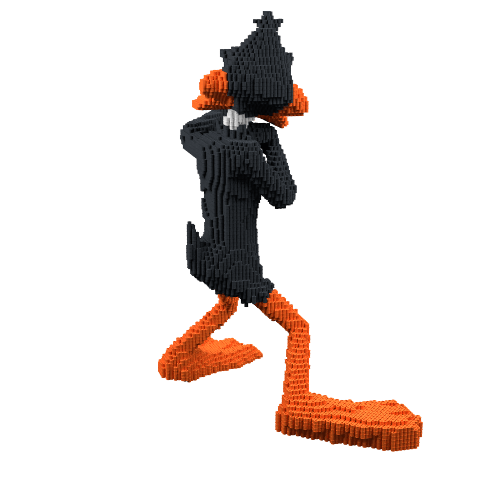 Patrón Duffy Duck – fusebeads