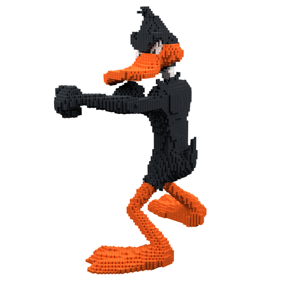 Patrón Duffy Duck – fusebeads