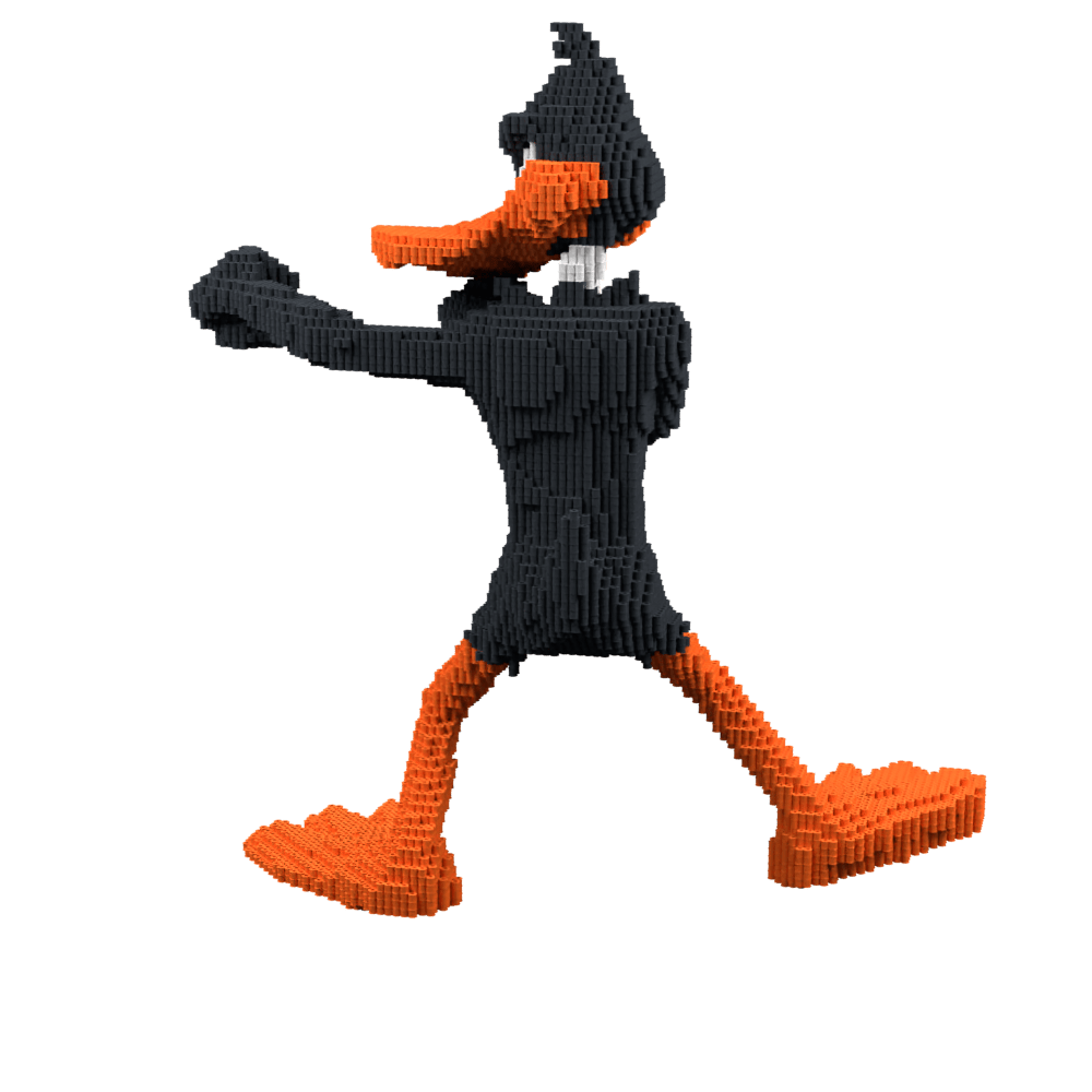 Patrón Duffy Duck – fusebeads