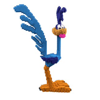 Patrón Road Runner – fusebeads
