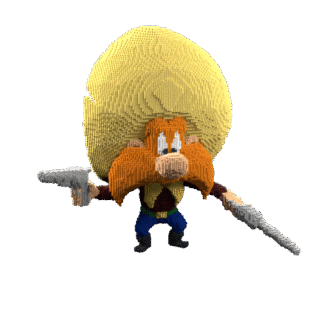 Patrón Yosemite Sam – fusebeads