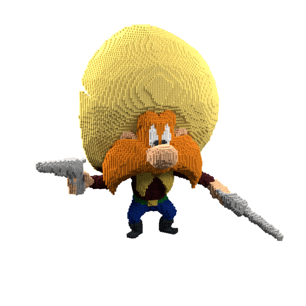 Patrón Yosemite Sam – fusebeads