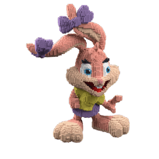 Patrón Babs Bunny – fusebeads