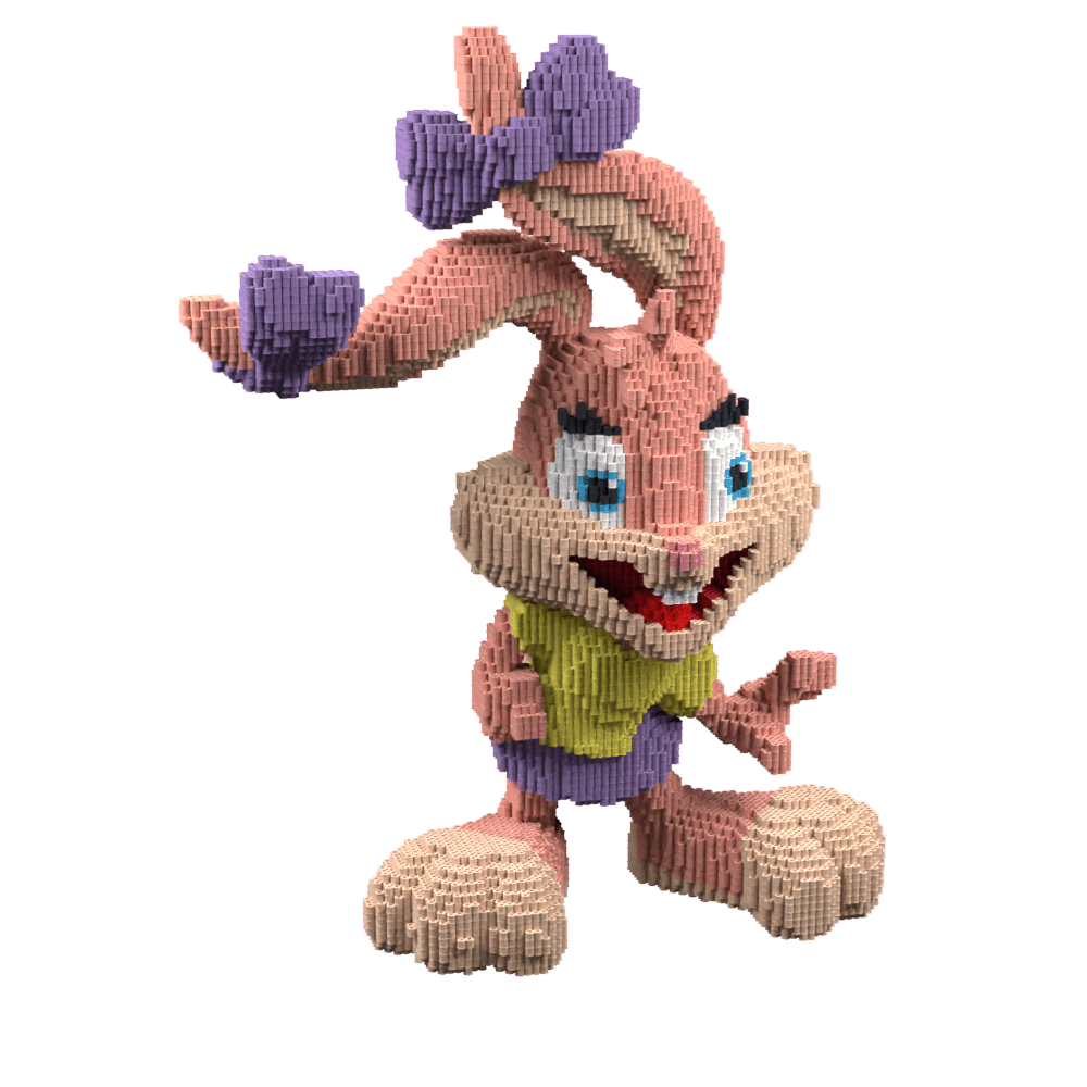 Patrón Babs Bunny – fusebeads