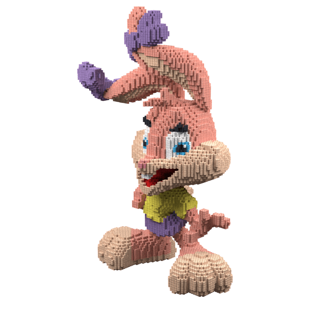 Patrón Babs Bunny – fusebeads