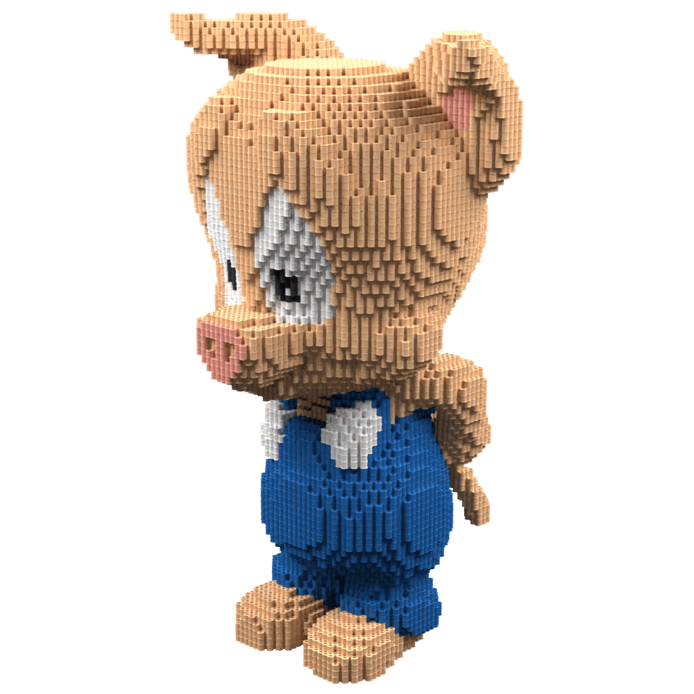 Patrón Hamptom Pig – fusebeads