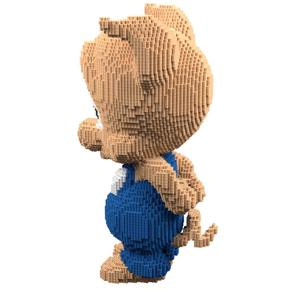 Patrón Hamptom Pig – fusebeads