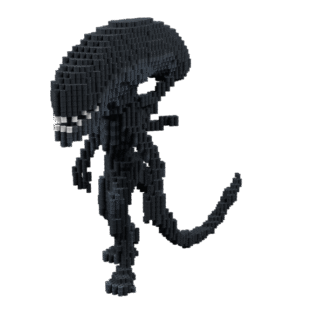 Patrón Alien – fusebeads