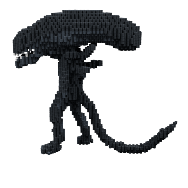 Patrón Alien – fusebeads