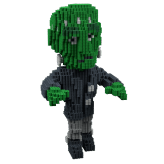 Patrón Frankenstein – fusebeads