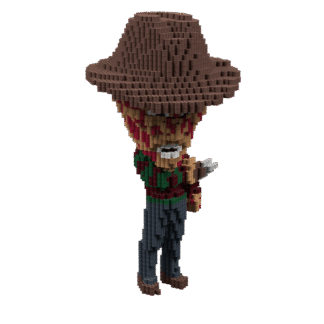 Patrón Freddy Krueger – fusebeads