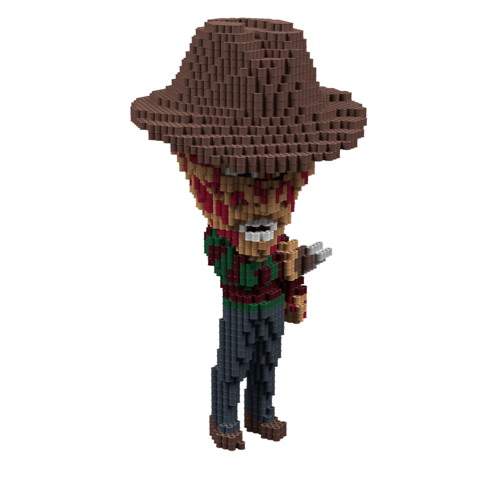 Patrón Freddy Krueger – fusebeads
