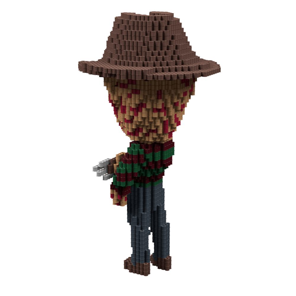 Patrón Freddy Krueger – fusebeads