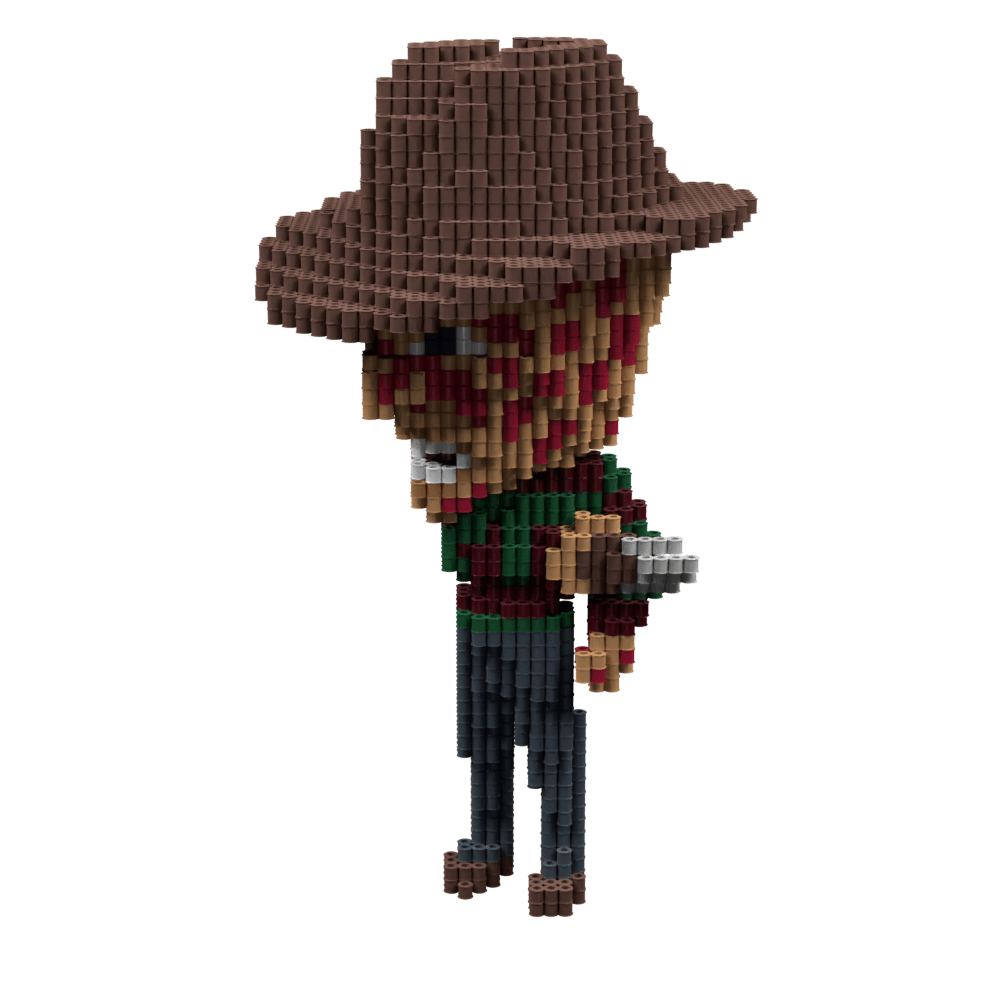 Patrón Freddy Krueger – fusebeads