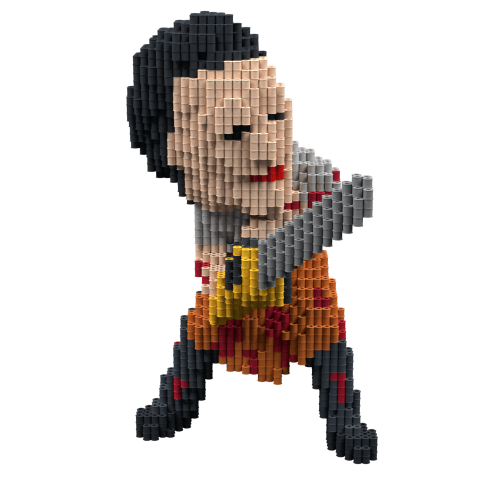Patrón Leatherface – fusebeads