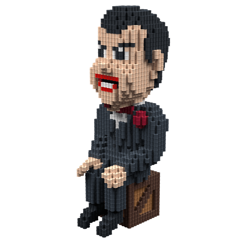 Patrón Slappy Goosebumps – fusebeads
