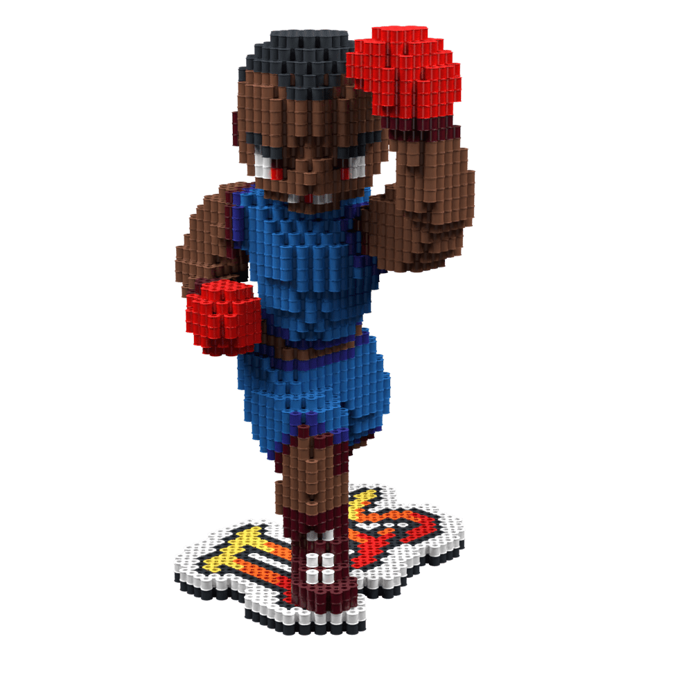 Patrón Balrog-Street Fighter II – fusebeads