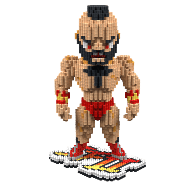 Patrón Zangief-StreetFighter II – fusebeads
