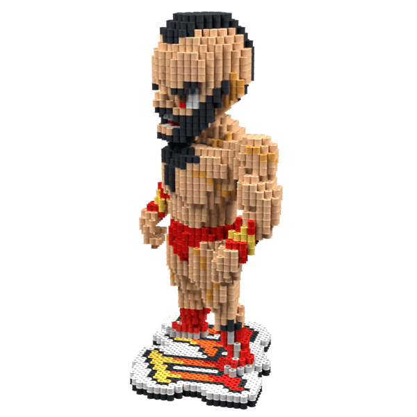 Patrón Zangief-StreetFighter II – fusebeads