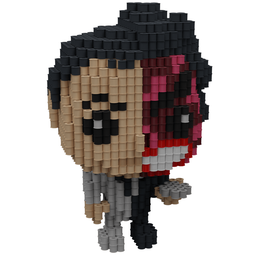 Patrón Batman Dos Caras - Estilo Funko – fusebeads