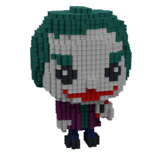 Patrón Joker-Estilo Funko – fusebeads