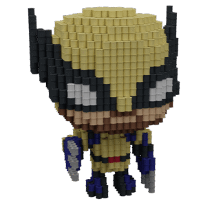 Patrón Wolverine - Estilo Funko – fusebeads