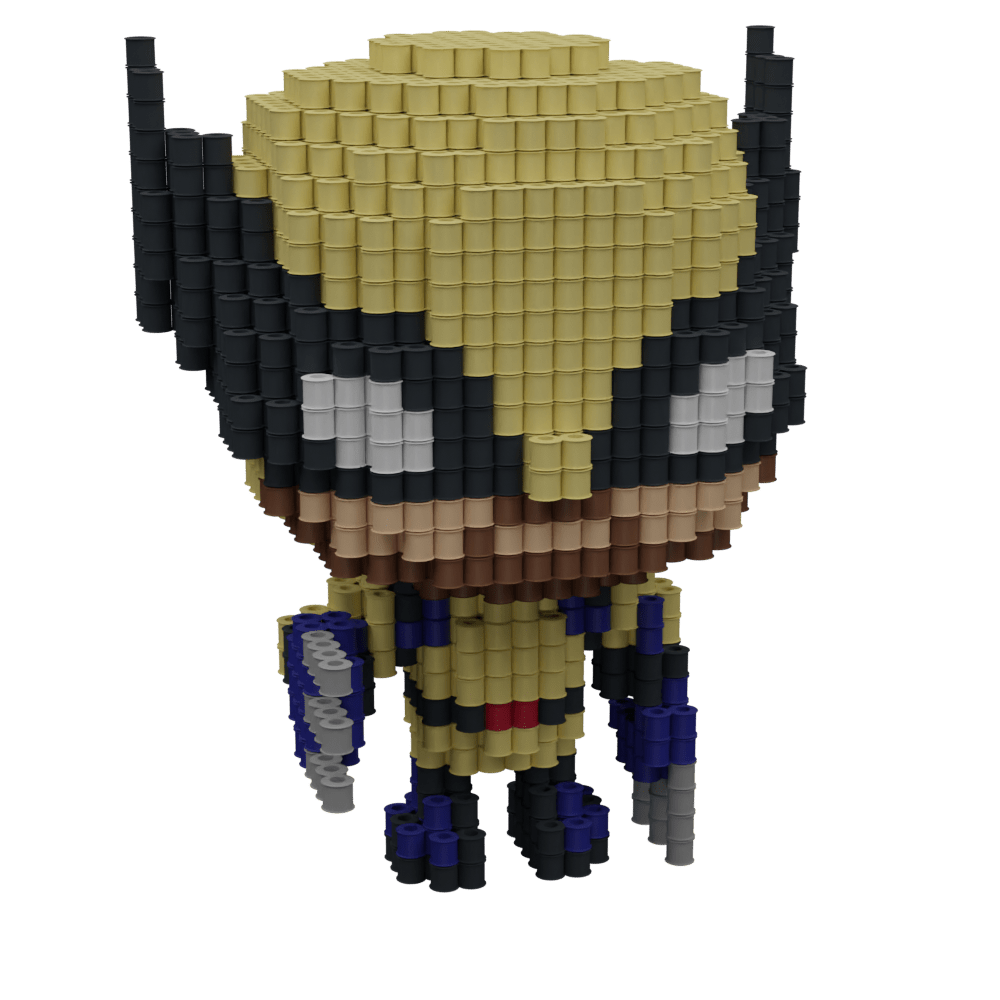 Patrón Wolverine - Estilo Funko – fusebeads