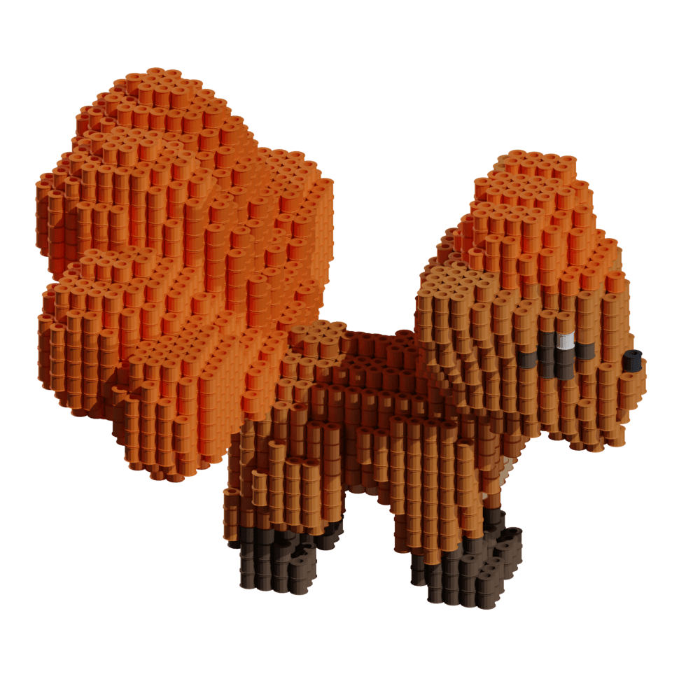 Patrón Vulpix - Pokémon – fusebeads