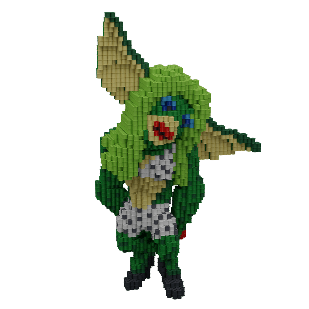 Patrón Gremlin Chica – fusebeads