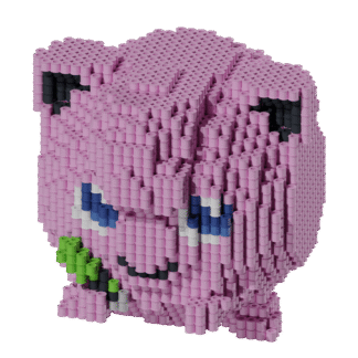 Patrón Jiglypuff - Pokémon – fusebeads
