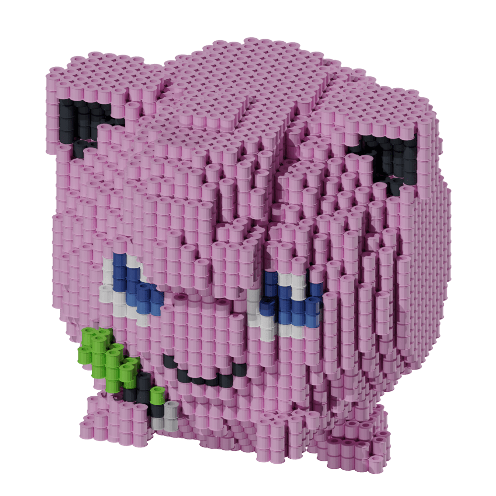 Patrón Jiglypuff - Pokémon – fusebeads