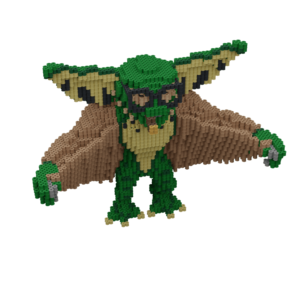 Patrón Gremlin Exhibicionista – fusebeads