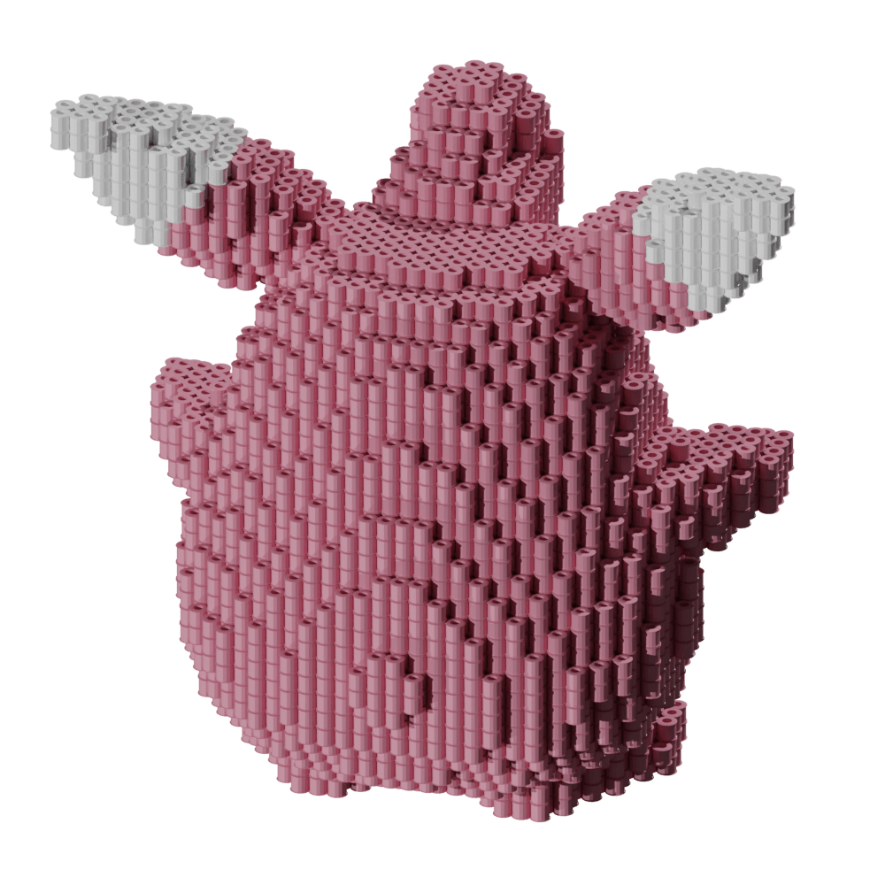 Patrón Wigglutuff - Pokémon – fusebeads
