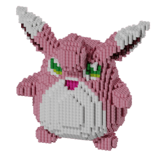 Patrón Wigglutuff - Pokémon – fusebeads