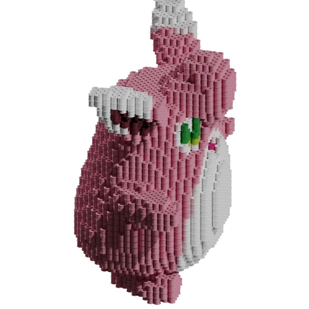 Patrón Wigglutuff - Pokémon – fusebeads
