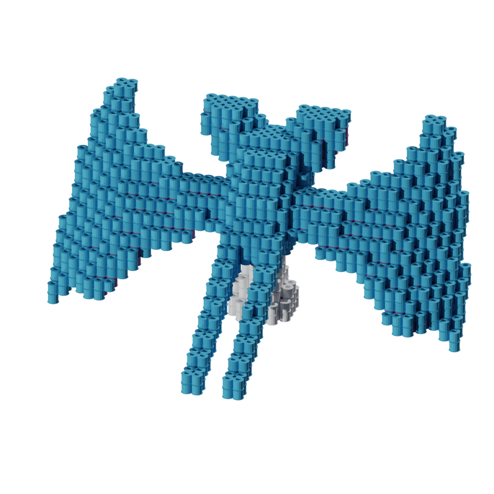 Patrón Zubat - Pokémon – fusebeads