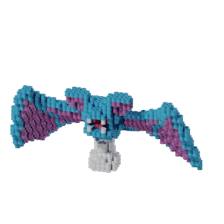 Patrón Zubat - Pokémon – fusebeads