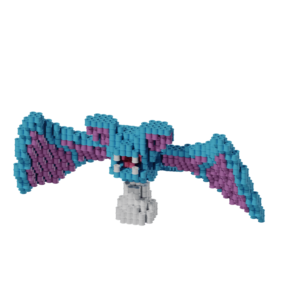 Patrón Zubat - Pokémon – fusebeads