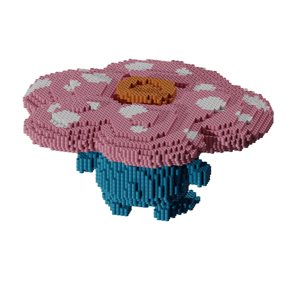 Patrón Vileplume - Pokémon – fusebeads