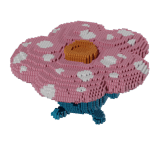 Patrón Vileplume - Pokémon – fusebeads