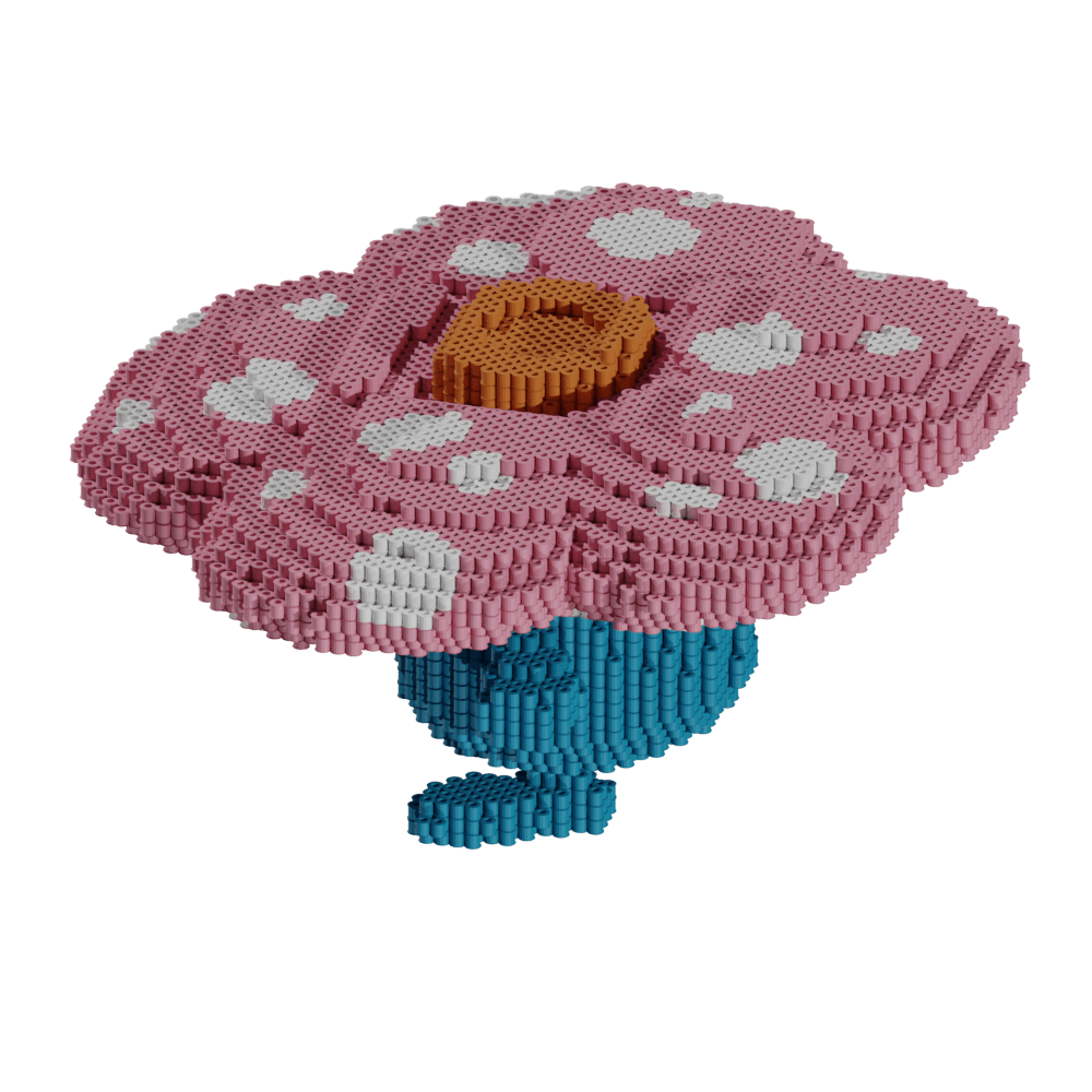 Patrón Vileplume - Pokémon – fusebeads