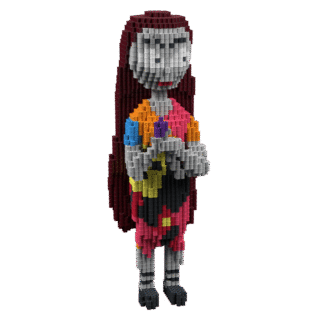 Patrón Sally De Pesadilla Antes De Navidad – fusebeads
