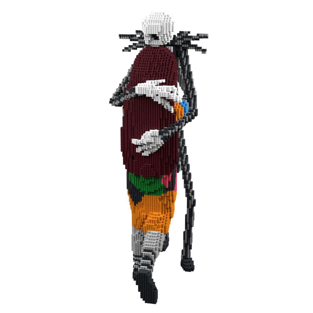 Patrón Jack y Sally De Pesadilla Antes De Navidad – fusebeads