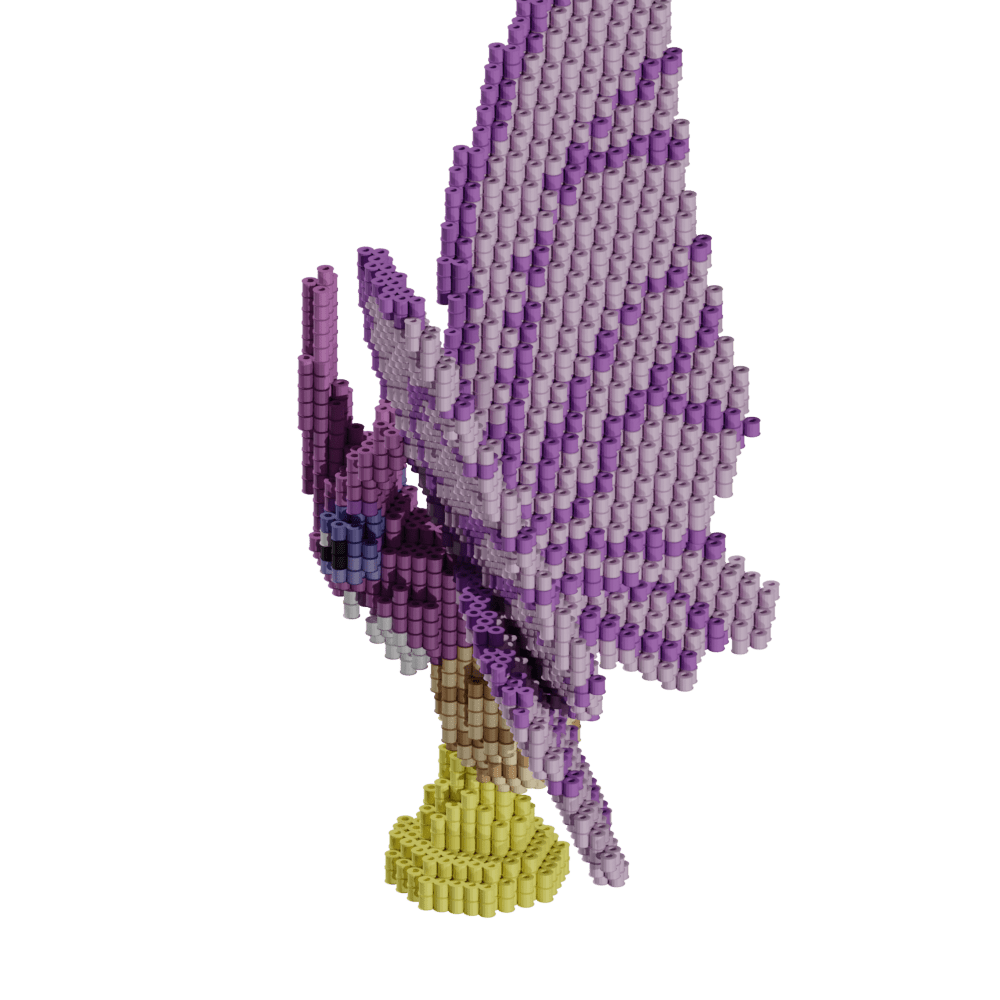 Patrón Venomoth - Pokémon – fusebeads