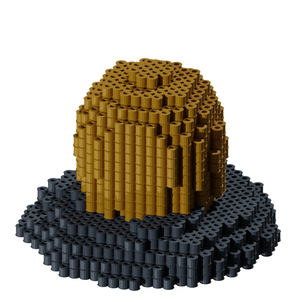 Patrón Diglett - Pokémon – fusebeads