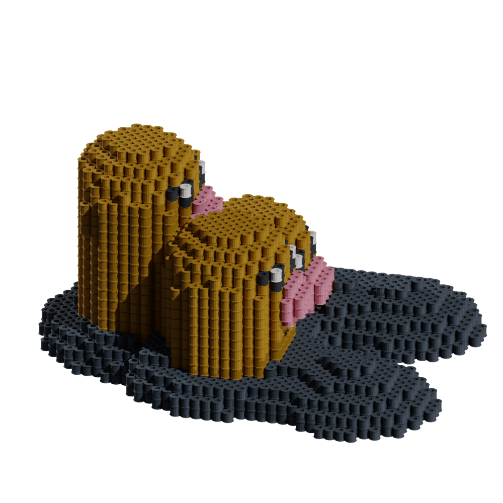 Patrón Dugtrio - Pokémon – fusebeads
