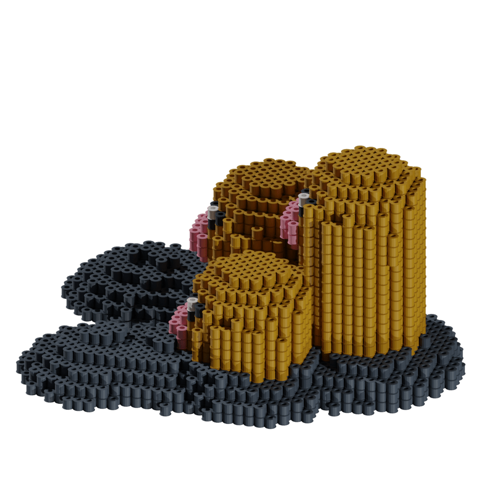 Patrón Dugtrio - Pokémon – fusebeads